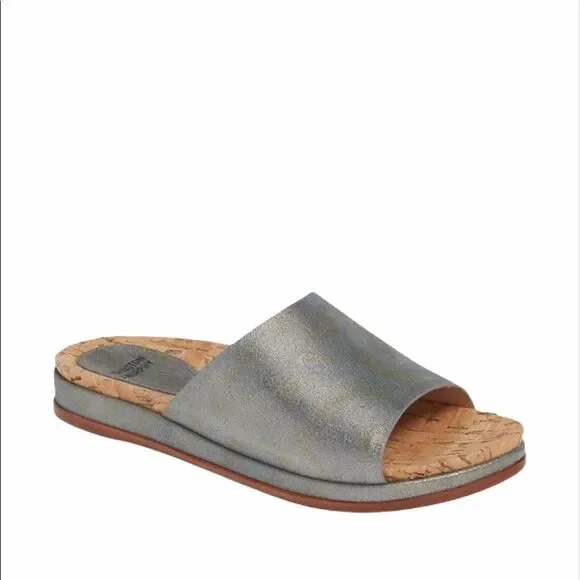 Johnston & Murphy’s Jenny Slide  color graphite - Picture 2 of 10